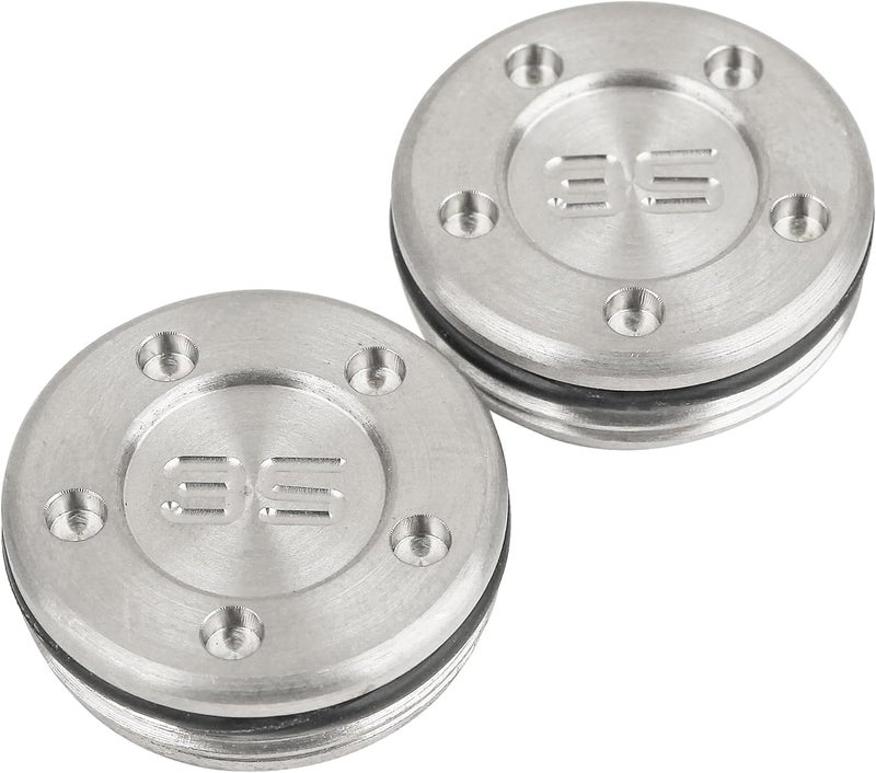 FoFoFo Golf Putter Weights Compatible with Scotty Cameron 2pcs 5g/10g/15g/20g/25g/30g/35g/40g/45g Compatible with Titleist Scotty Cameron Putter Newport Silver - Image 1